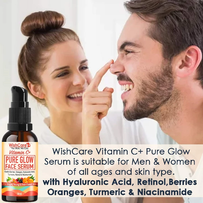 WishCare 35 Vitamin C+ Pure Glow Face Serum For Bright & Young Skin - Vitamin C Serum for Face, 30 ml-6.webp